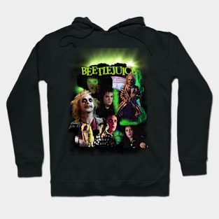 Beetlejuice Movie Collage Lydia Deetz Hoodie